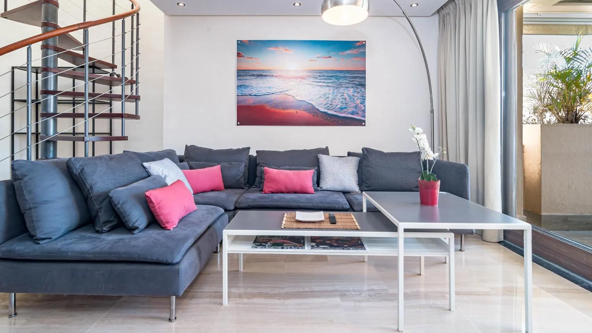 アパート Bp7C.2A Beachfront Penthouse With Private Pool エステポナ